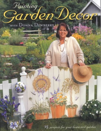 Painting garden decor with Donna Dewberry.