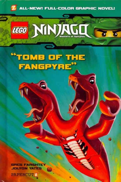 LEGO Ninjago, masters of Spinjitzu. #4, Tomb of the Fangpyre / Greg Farshtey, writer ; Jolyon Yates, artist ; Jayjay Jackson, colorist ; [Bryan Senka, letterer]. 