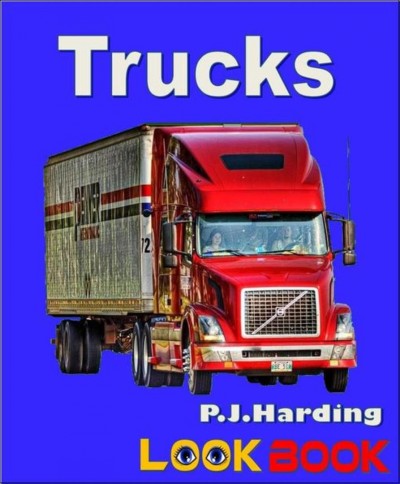Trucks : a look book easy reader / by P.J. Harding.