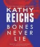 Bones Never Lie A Novel. Cover Image