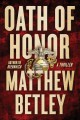 Go to record Oath of honor : a thriller